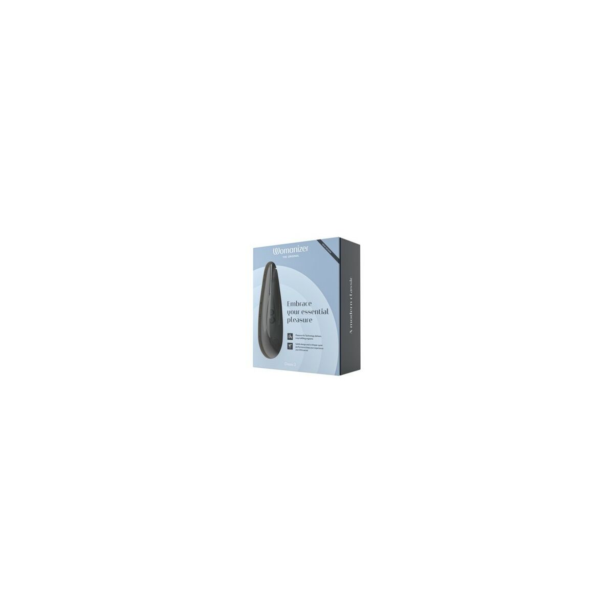 Vibrator Womanizer WOM164-BLACK Crna